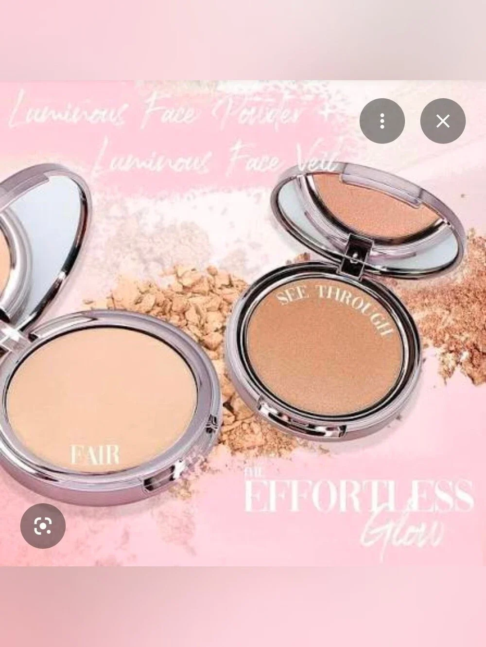 Girlactik Luminous Face Powder In Fair 0.32oz